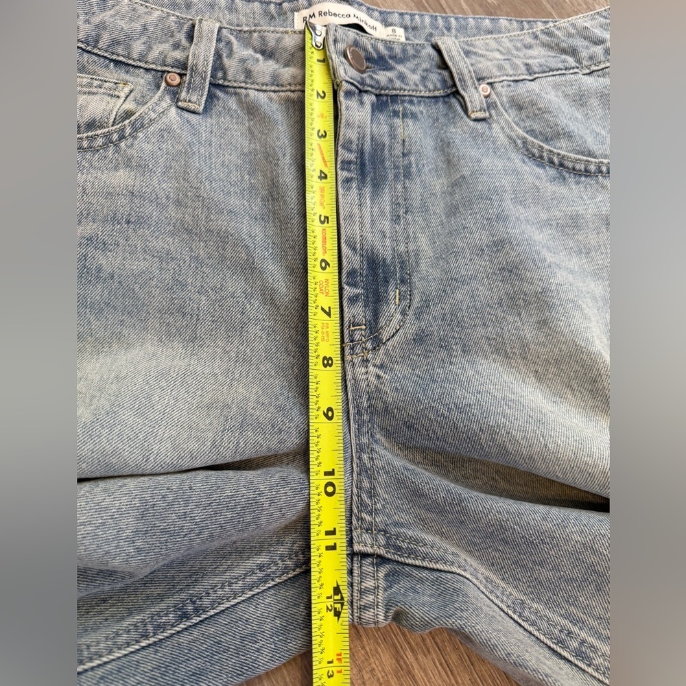 Rebecca Minkoff Barrel Leg Jeans Size 8 - Picture 7 of 12